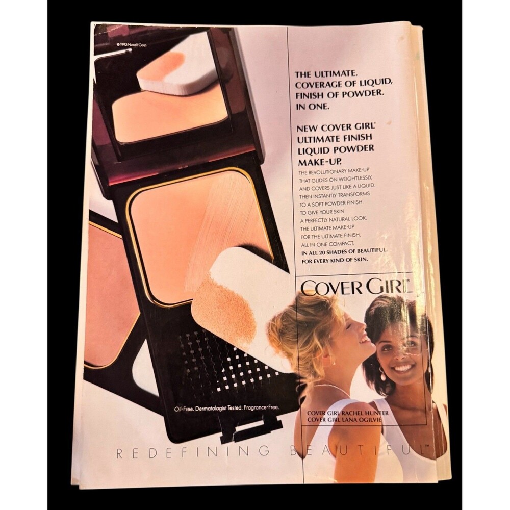 Vintage Vogue Magazine august 1993 cindy crawford cover - Picture 7 of 15
